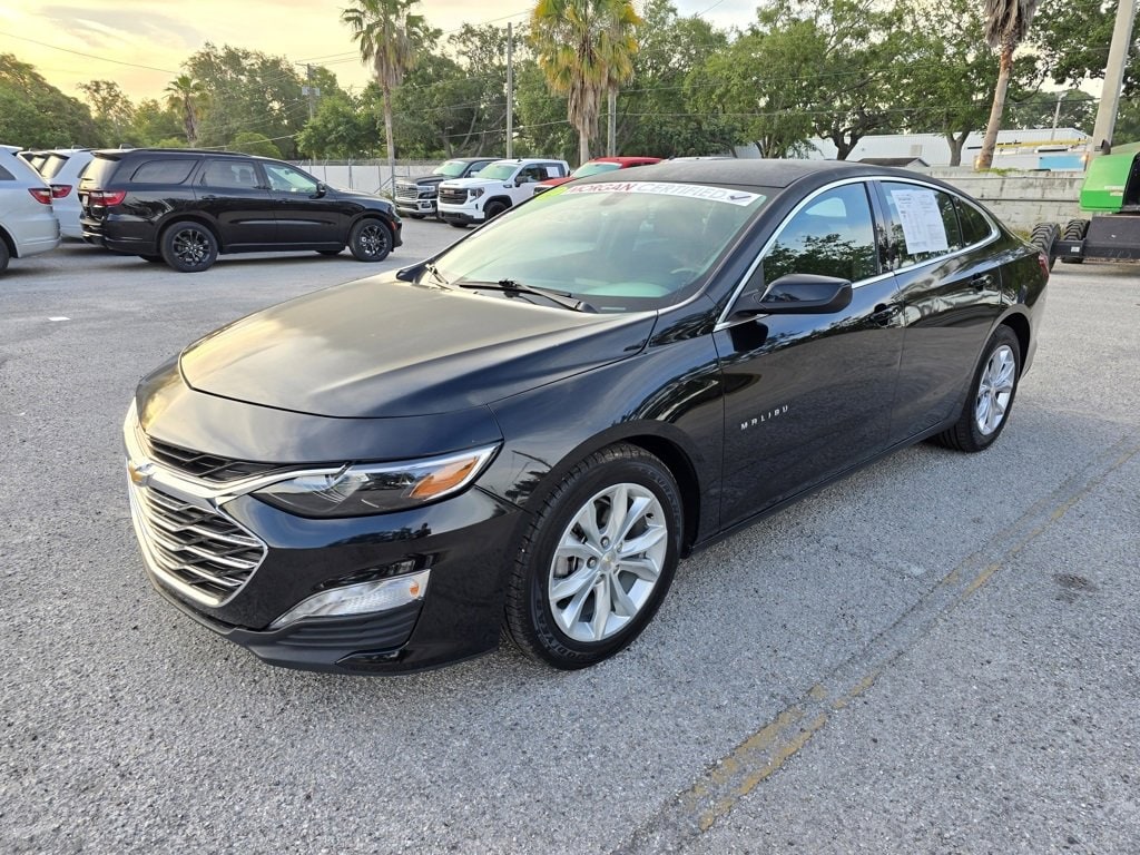 Certified 2022 Chevrolet Malibu 1LT with VIN 1G1ZD5ST5NF160243 for sale in Tampa, FL