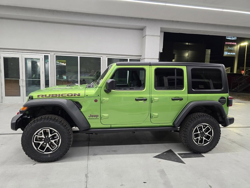 New 2025 Jeep Wrangler 4-DOOR RUBICON Sport Utility