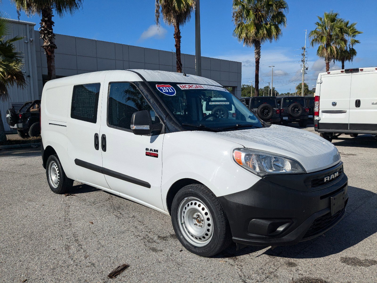 Used 2021 RAM Promaster City Tradesman with VIN ZFBHRFABXM6T24901 for sale in Tampa, FL