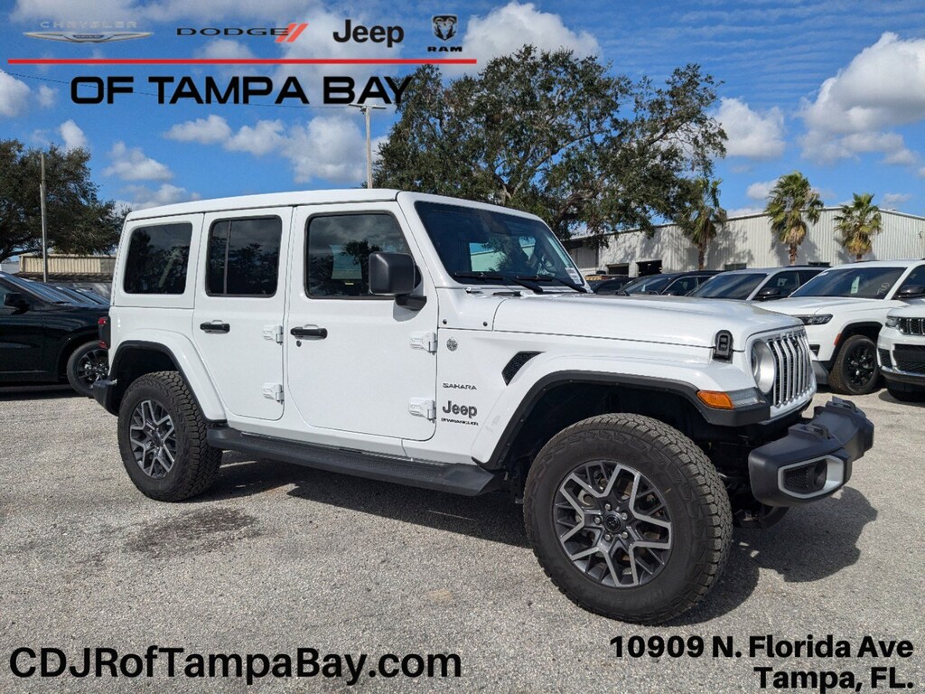 New 2024 Jeep Wrangler 4DOOR SAHARA For Sale Tampa FL