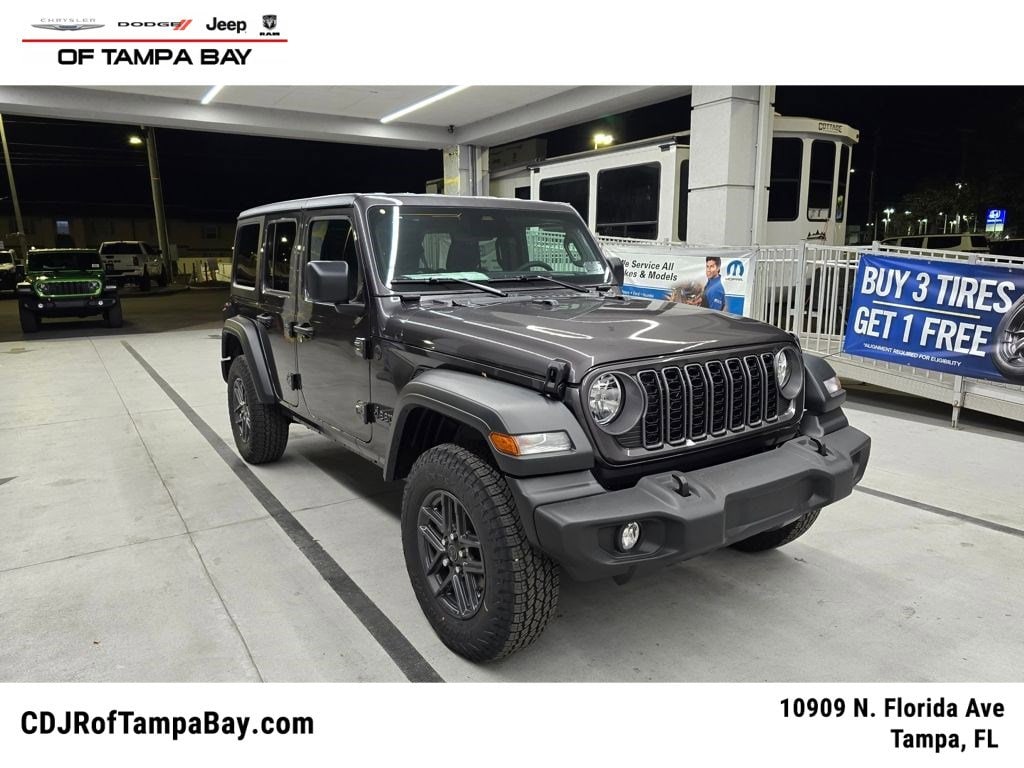 New 2025 Jeep Wrangler 4-DOOR SPORT S Sport Utility