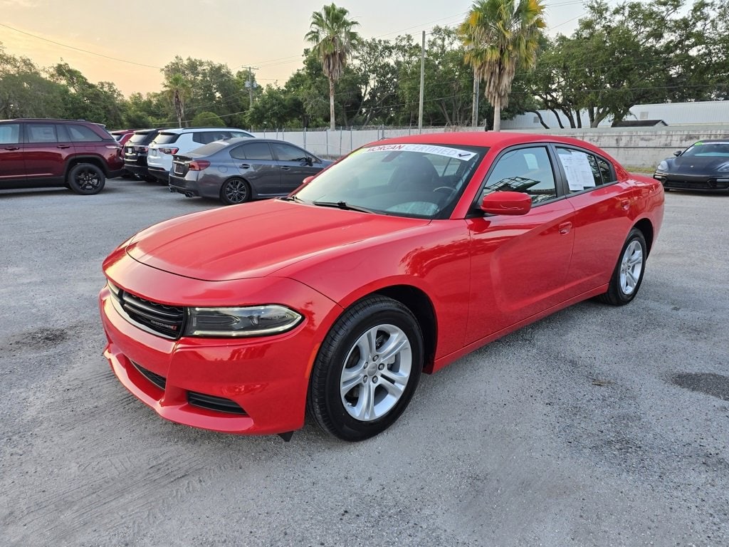 Certified 2022 Dodge Charger SXT with VIN 2C3CDXBG5NH255593 for sale in Tampa, FL