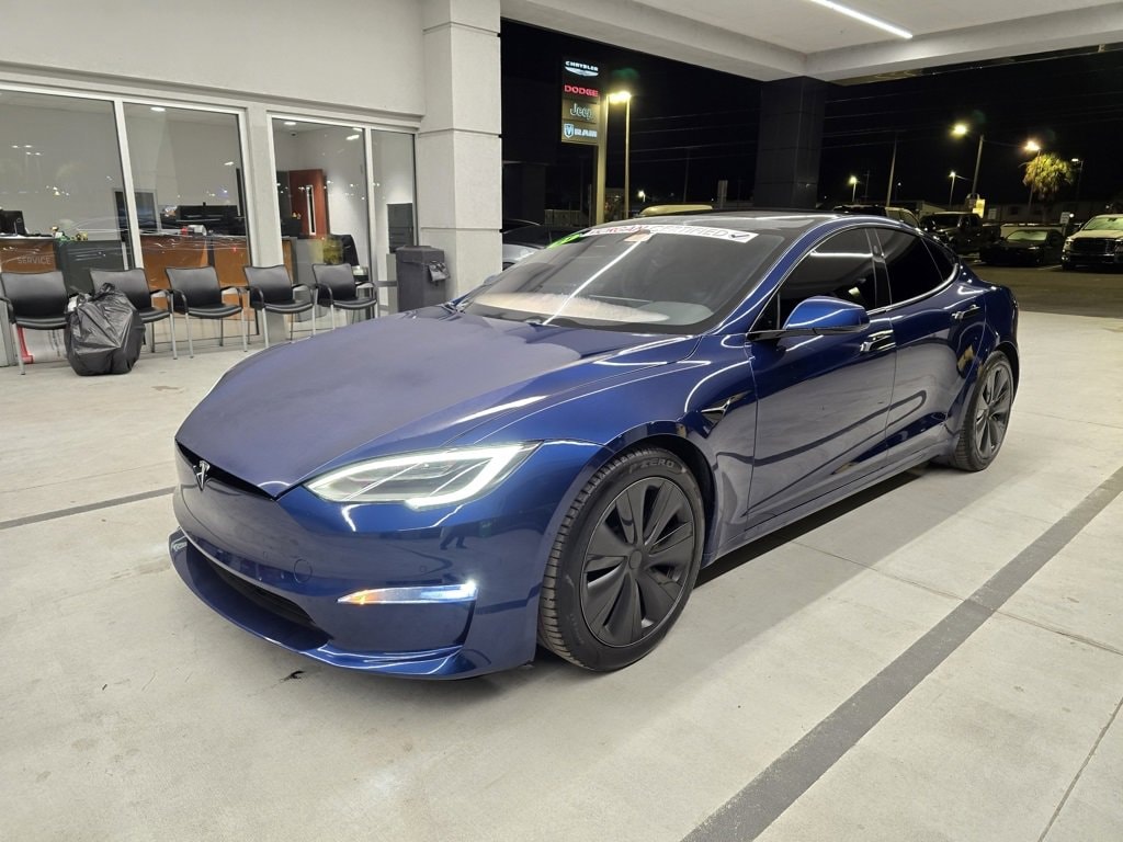 Used 2021 Tesla Model S Plaid with VIN 5YJSA1E66MF441907 for sale in Tampa, FL