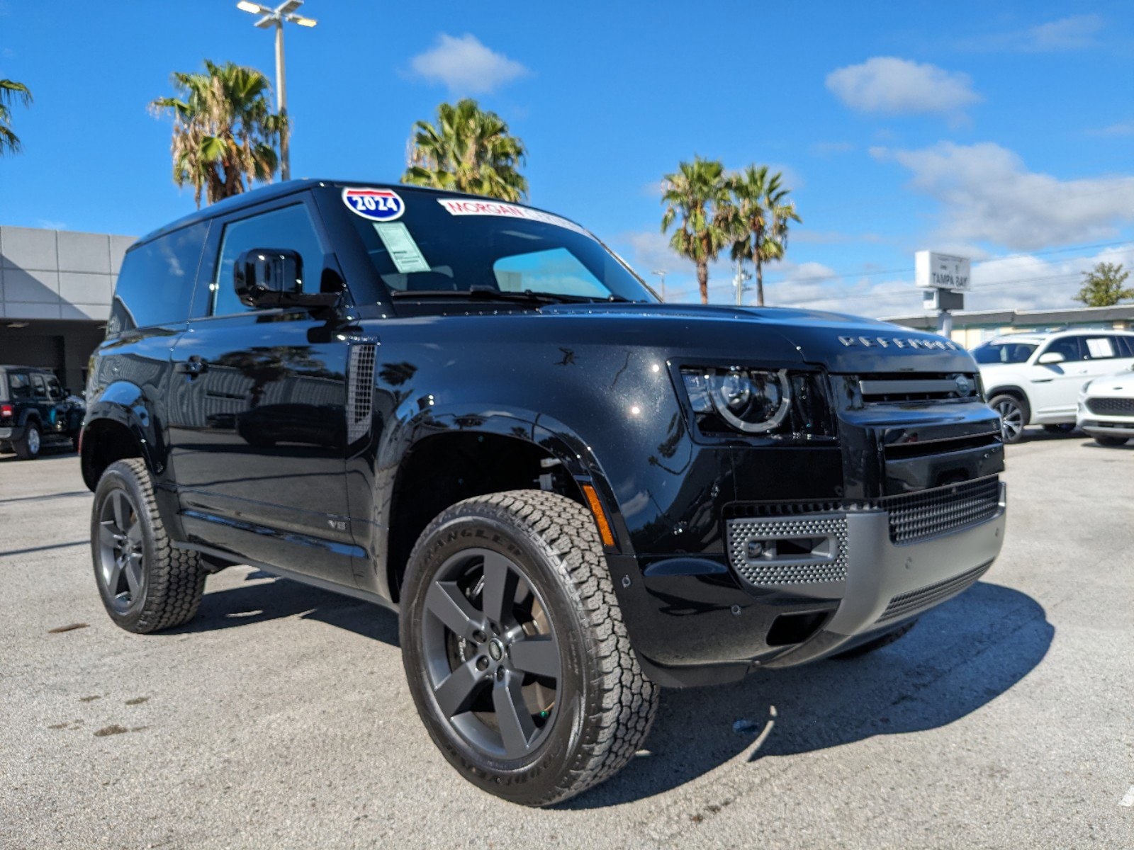 Used 2024 Land Rover Defender V8 with VIN SALEB6EE0R2256107 for sale in Tampa, FL