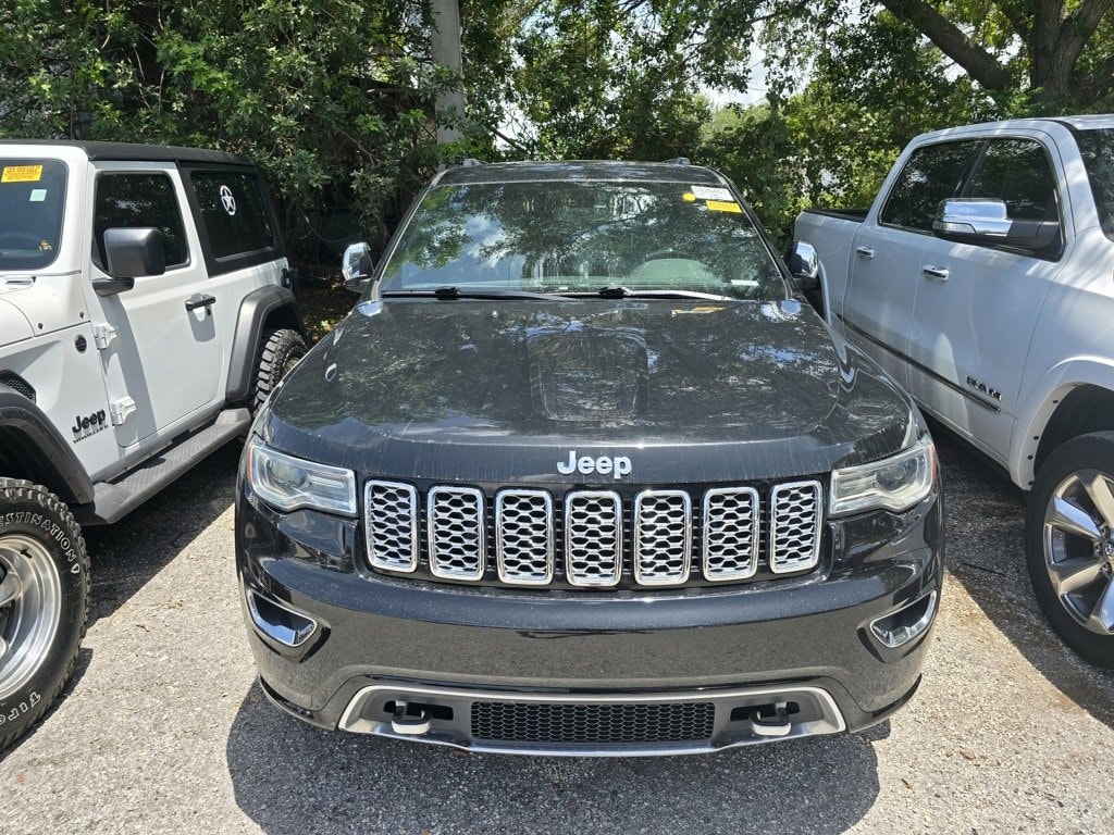Certified 2020 Jeep Grand Cherokee Overland with VIN 1C4RJECG7LC369256 for sale in Tampa, FL