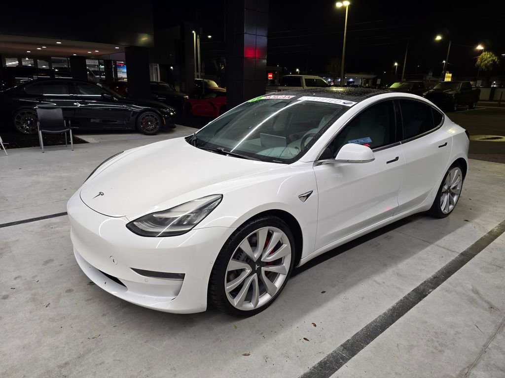 Used 2019 Tesla Model 3 Long Range with VIN 5YJ3E1EB5KF487358 for sale in Tampa, FL