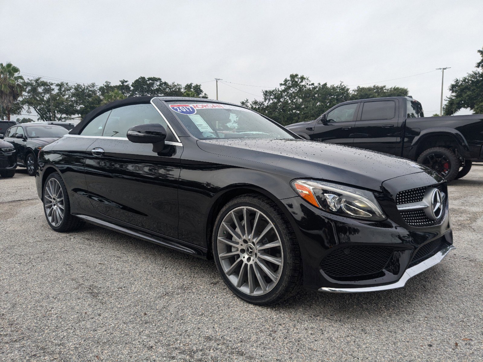 Used 2017 Mercedes-Benz C-Class Cabriolet C300 with VIN WDDWK4KB2HF552978 for sale in Tampa, FL