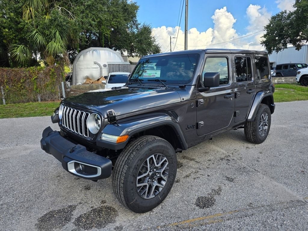 New 2025 Jeep Wrangler 4-DOOR SAHARA Sport Utility