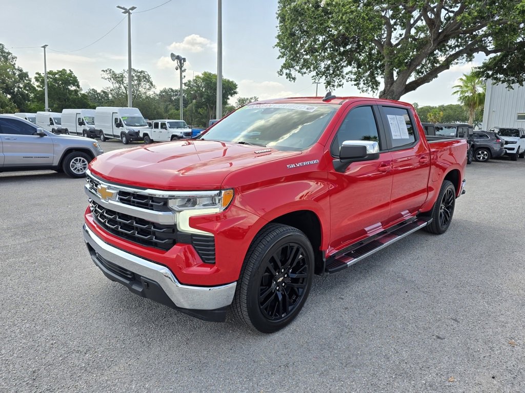 Certified 2024 Chevrolet Silverado 1500 LT with VIN 1GCPACE87RZ163023 for sale in Tampa, FL