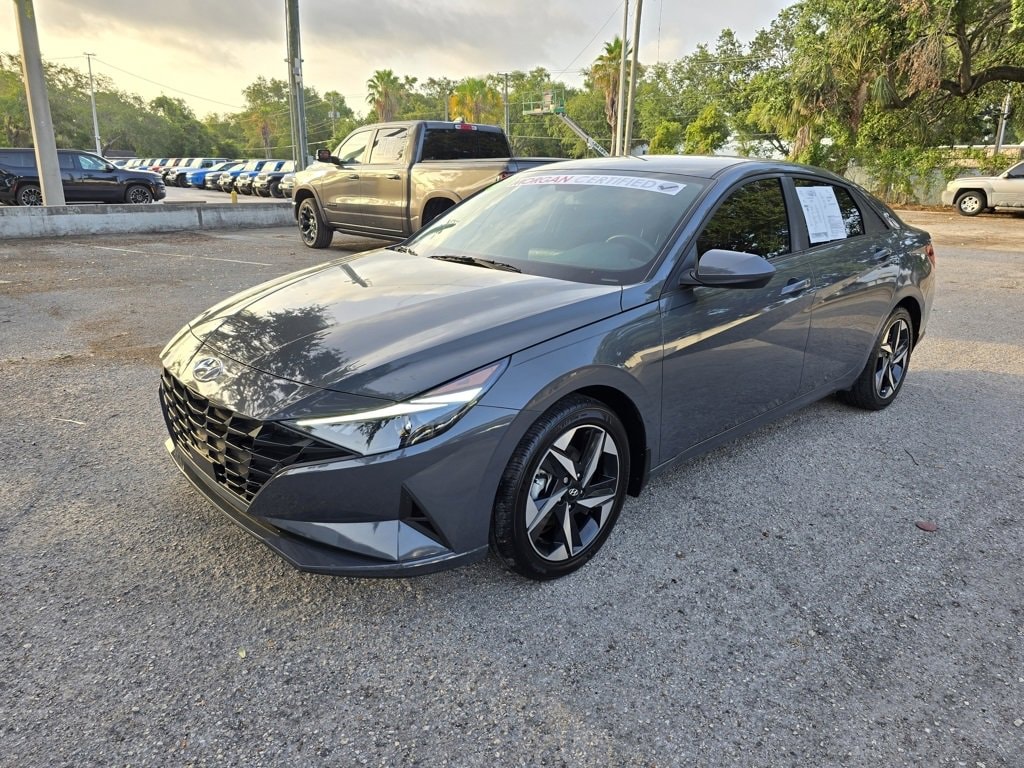 Certified 2023 Hyundai Elantra SEL with VIN KMHLS4AG9PU619494 for sale in Tampa, FL