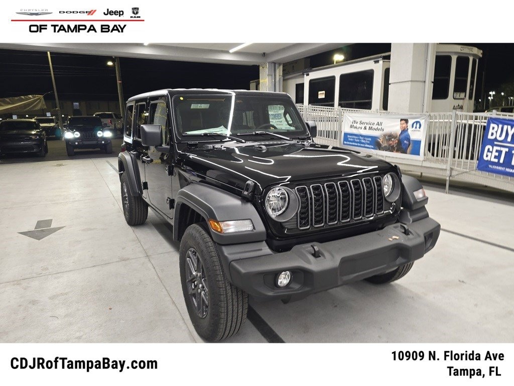New 2025 Jeep Wrangler 4-DOOR SPORT S Sport Utility