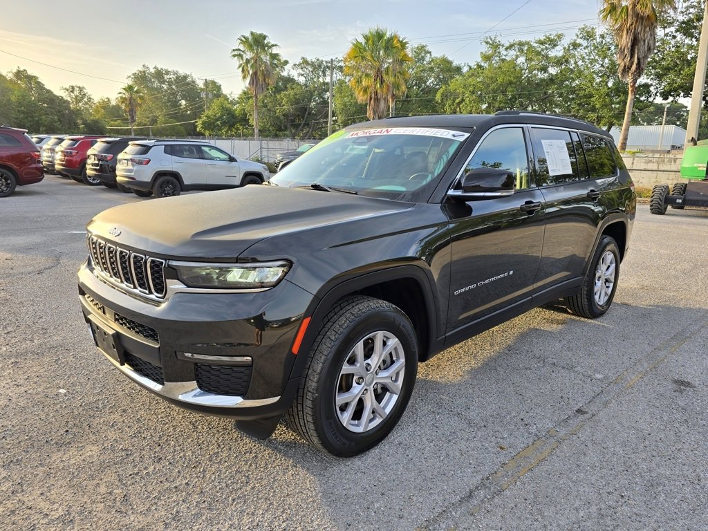 Certified 2022 Jeep Grand Cherokee L Limited with VIN 1C4RJKBG5N8522660 for sale in Tampa, FL