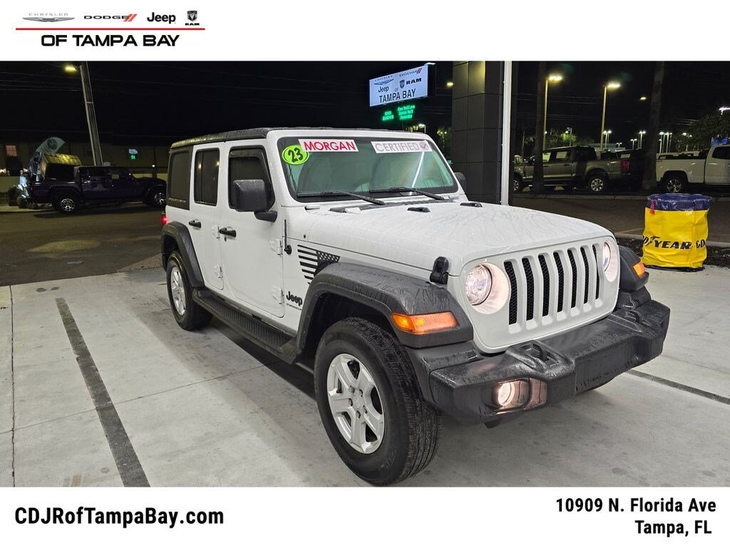Used 2023 Jeep Wrangler Sport S Sport S 4x4