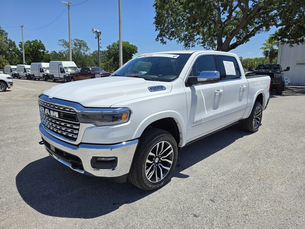 Certified 2025 RAM Ram 1500 Pickup Limited with VIN 1C6SRFHP6SN566549 for sale in Tampa, FL