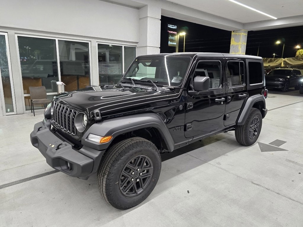 New 2025 Jeep Wrangler 4-DOOR SPORT S Sport Utility