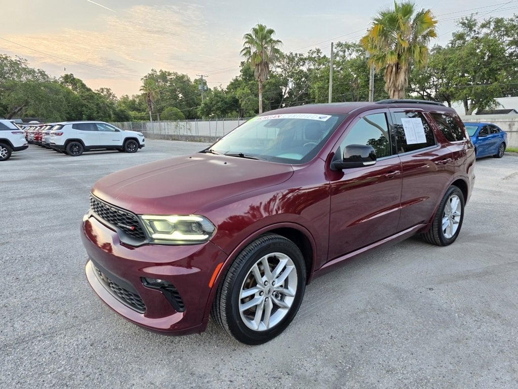 Certified 2023 Dodge Durango GT with VIN 1C4RDHDGXPC571201 for sale in Tampa, FL