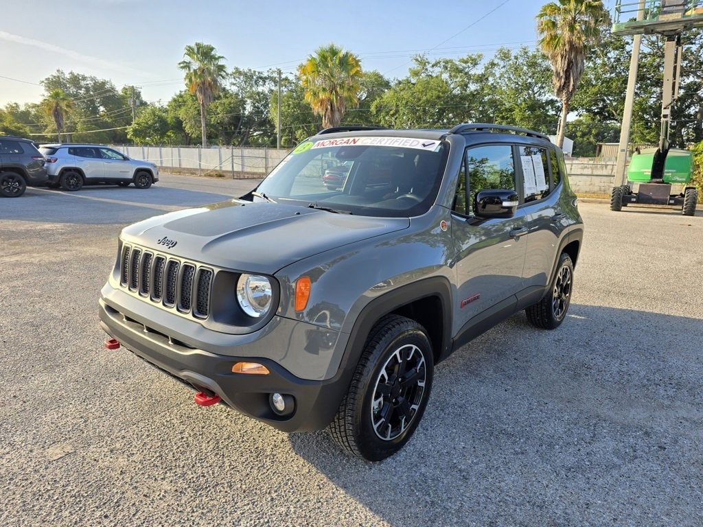 Certified 2023 Jeep Renegade Trailhawk with VIN ZACNJDC16PPP64502 for sale in Tampa, FL