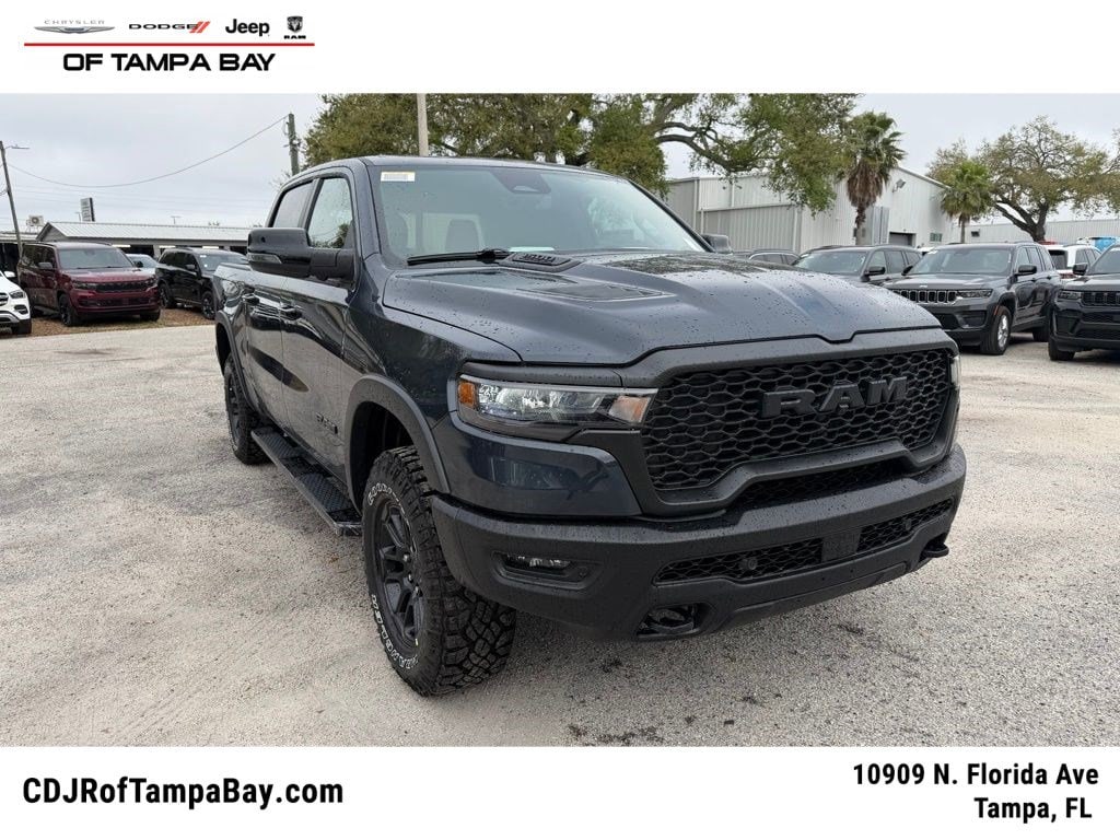 New 2026 Ram 1500 REBEL CREW CAB 4X4 5'7 BOX Pickup