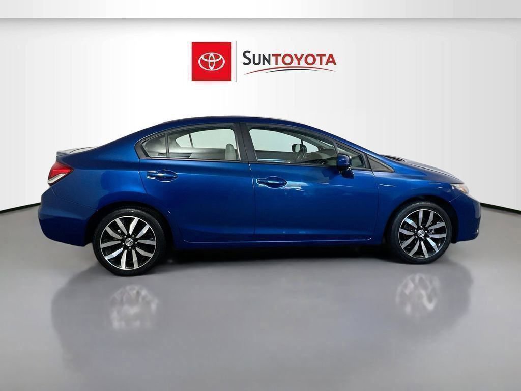 Used 2014 Honda Civic EX-L with VIN 19XFB2F90EE023492 for sale in Tampa, FL