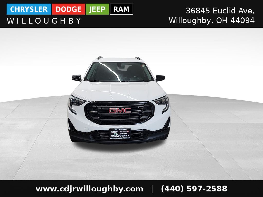 Used 2019 GMC Terrain SLE with VIN 3GKALMEV1KL387529 for sale in Willoughby, OH