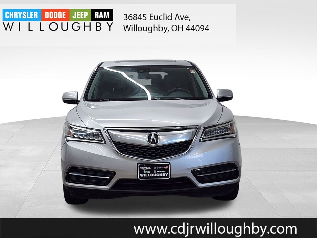 Used 2015 Acura MDX Technology Package with VIN 5FRYD4H48FB009656 for sale in Willoughby, OH