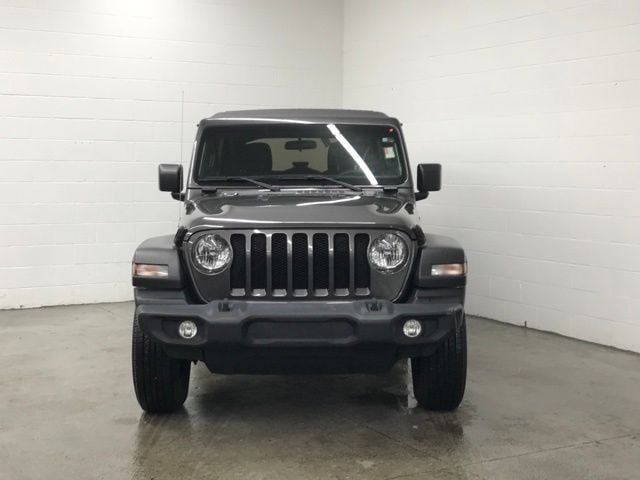 Used 2021 Jeep Wrangler Unlimited Sport with VIN 1C4HJXDN2MW507287 for sale in Willoughby, OH