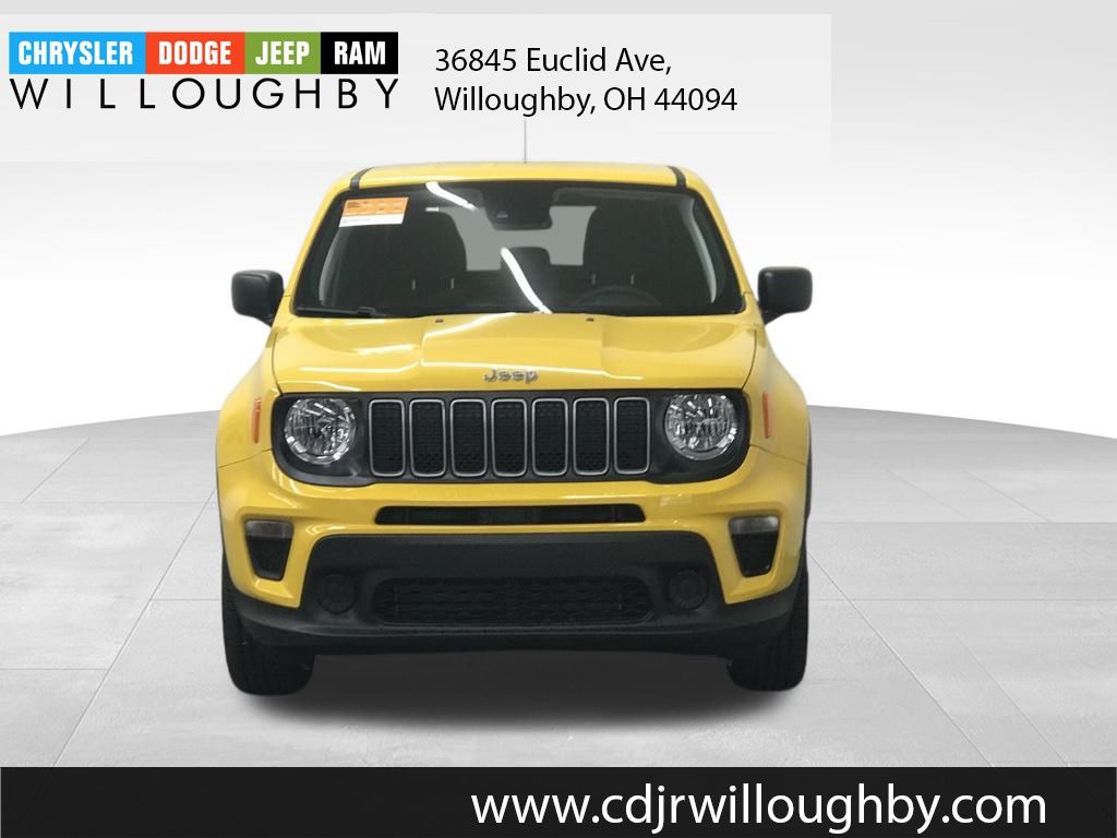 Certified 2023 Jeep Renegade Latitude with VIN ZACNJDB13PPP69058 for sale in Willoughby, OH