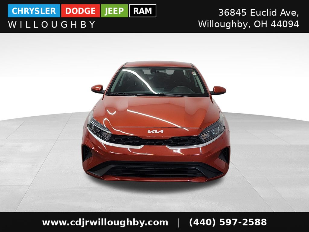 Used 2022 Kia FORTE LXS with VIN 3KPF24AD9NE465825 for sale in Willoughby, OH