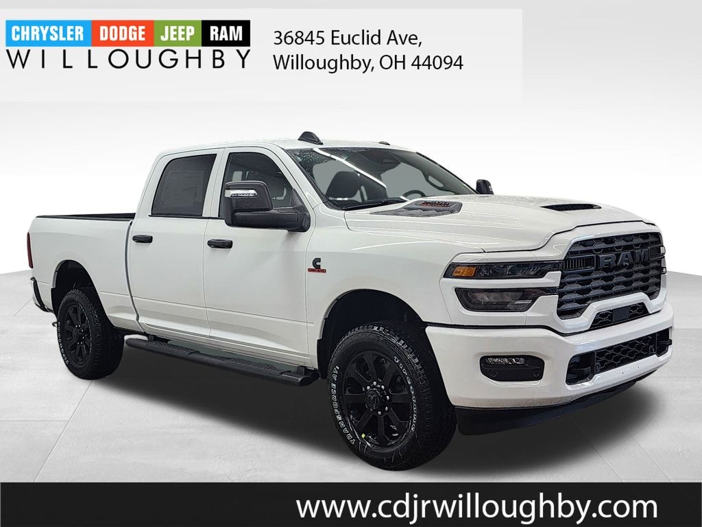 New 2026 Ram 2500 BLACK EXPRESS CREW CAB 4X4 6'4 BOX Pickup