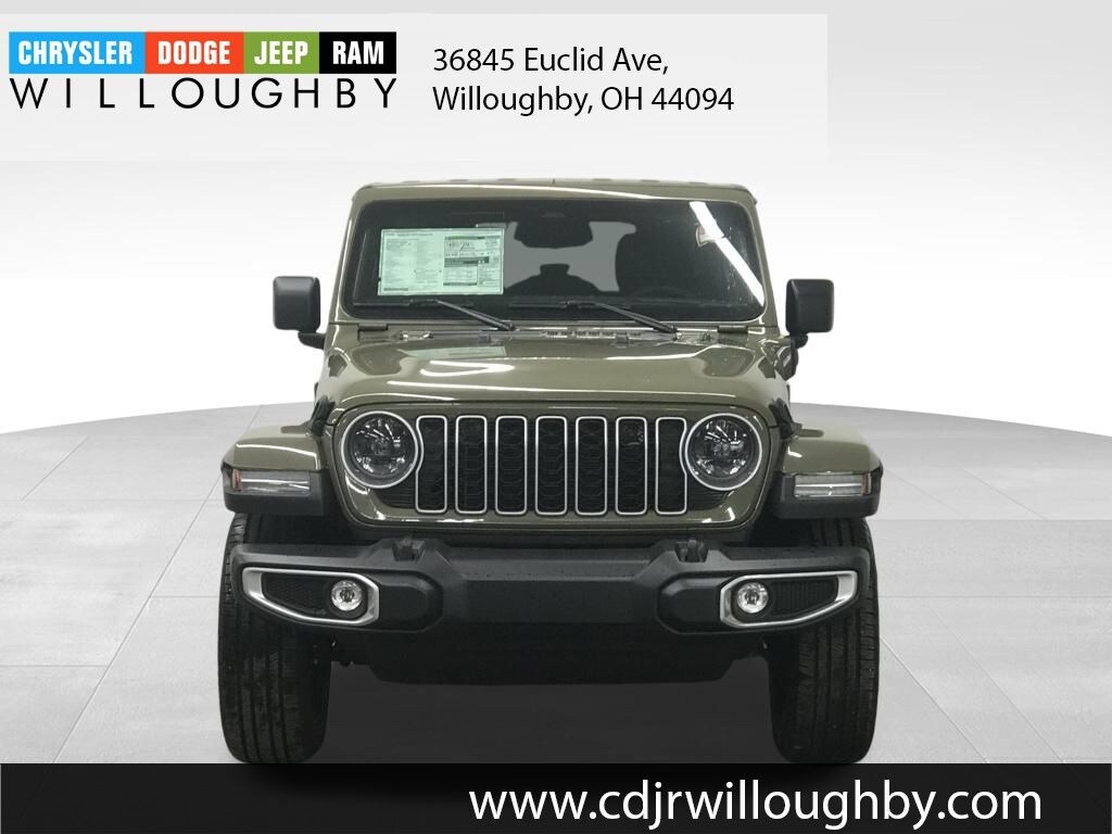 New 2025 Jeep Wrangler 4xe 4-DOOR SAHARA Sport Utility