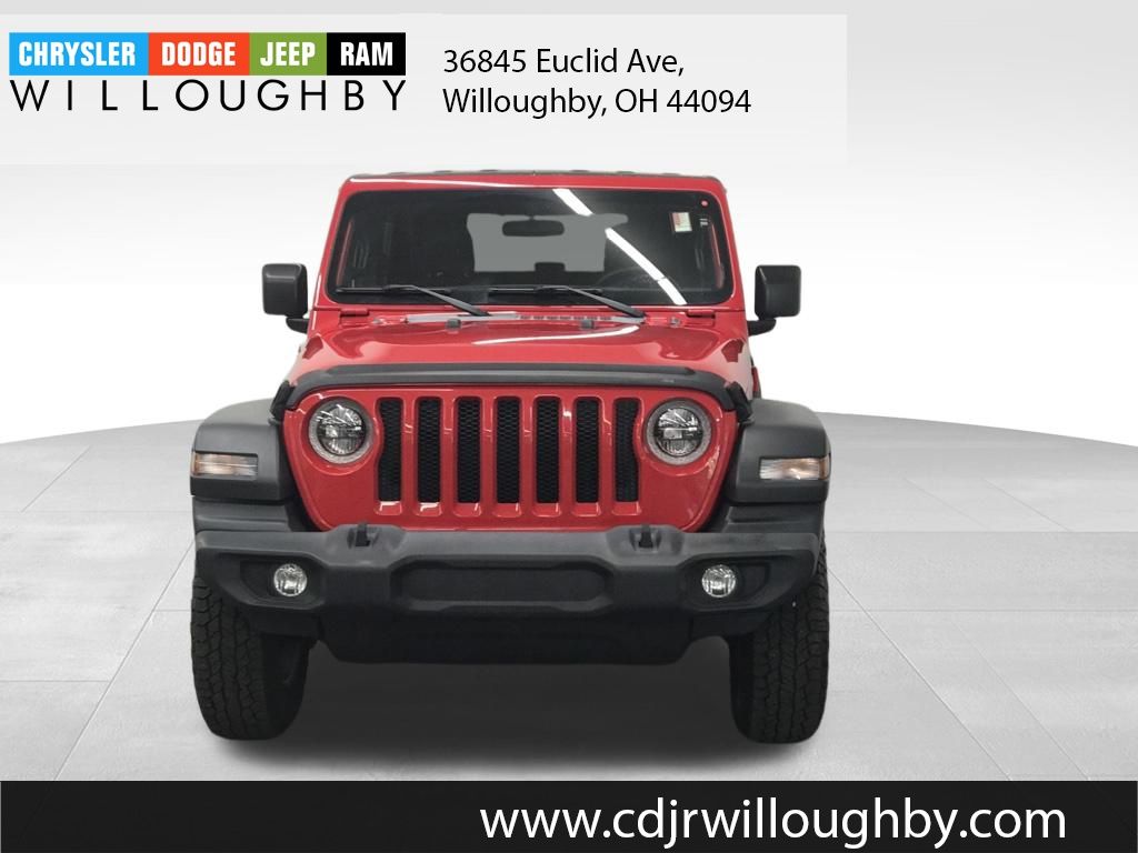 Used 2018 Jeep All-New Wrangler Sport S with VIN 1C4GJXAN1JW180117 for sale in Willoughby, OH