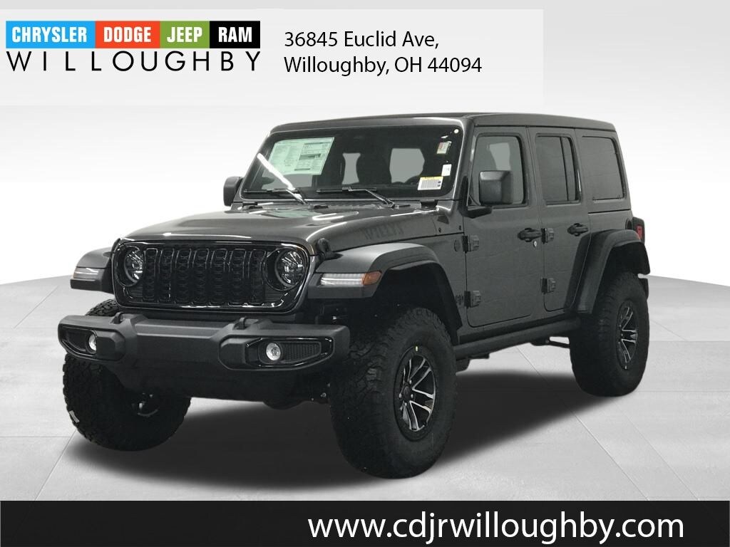 New 2026 Jeep Wrangler 4-DOOR WILLYS Sport Utility