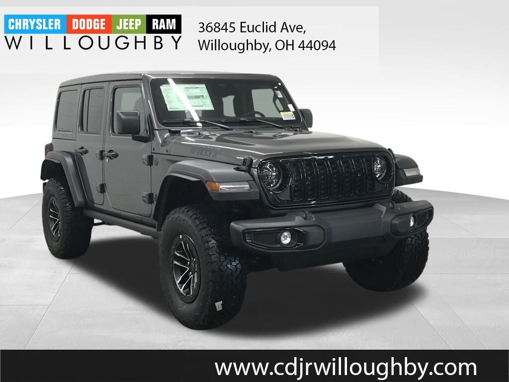 New 2026 Jeep Wrangler 4-DOOR WILLYS Sport Utility