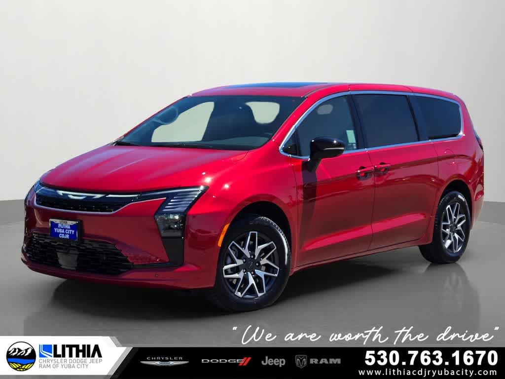New 2027 Chrysler Pacifica Van Passenger Van Limited Red Hot