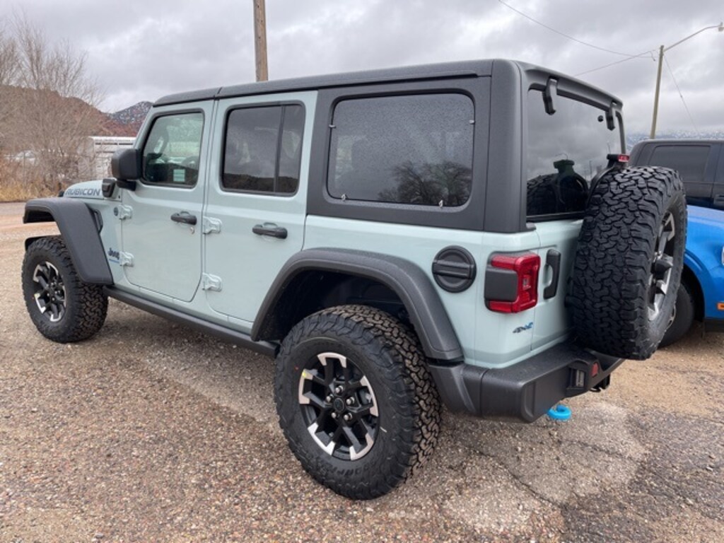 New 2024 Earl Clearcoat Jeep Wrangler 4xe 4DOOR RUBICON For Sale