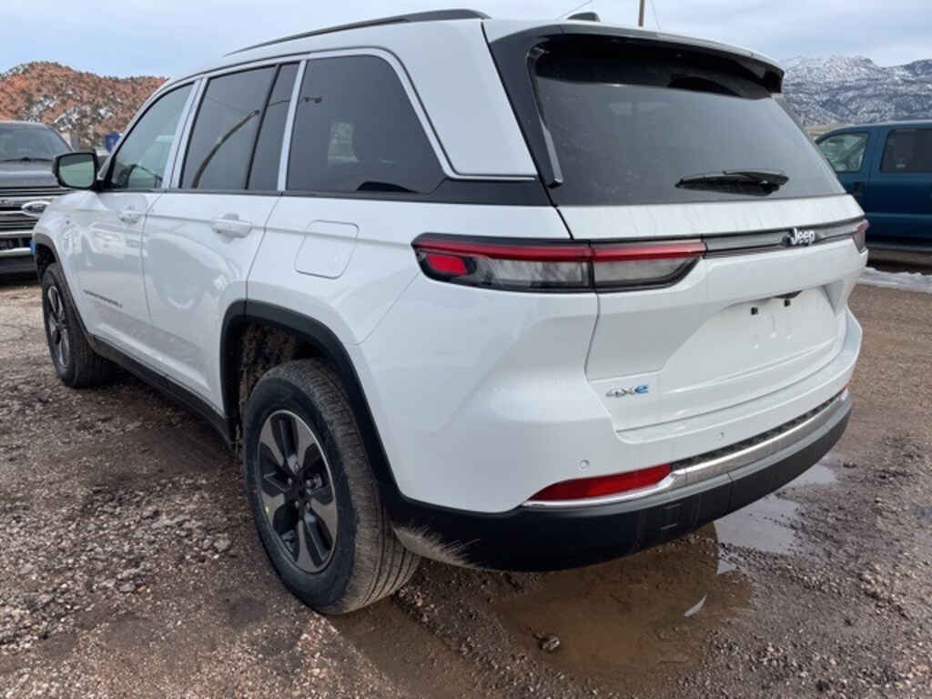New 2024 Bright White Clearcoat Jeep Grand Cherokee 4xe For Sale