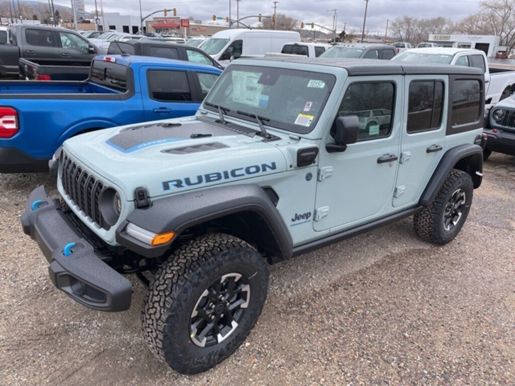 New 2024 Earl Clearcoat Jeep Wrangler 4xe 4DOOR RUBICON For Sale