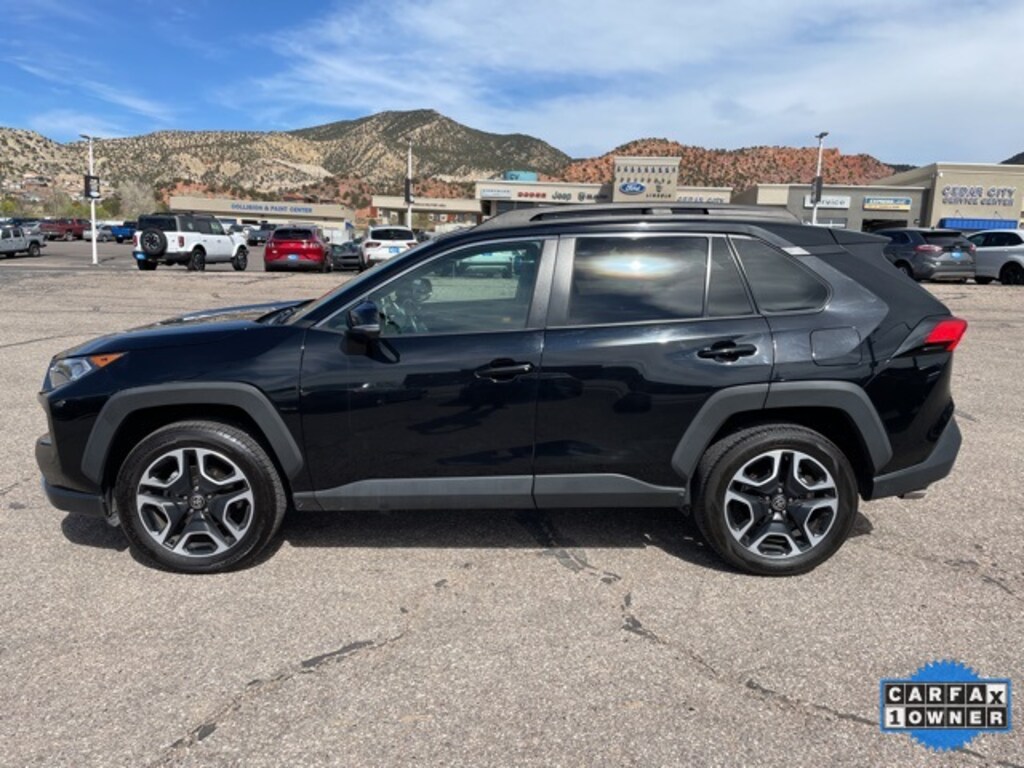 Used 2021 Midnight Black Metallic Toyota RAV4 Adventure For Sale