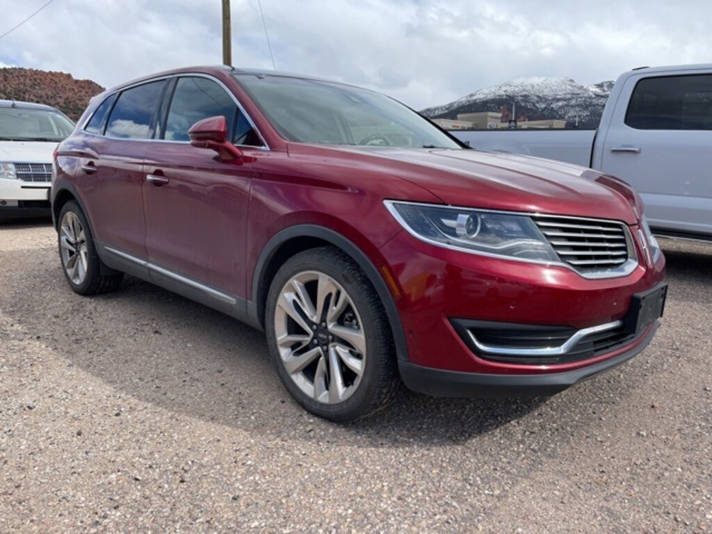Used 2018 Ruby Red Lincoln MKX Reserve For Sale Cedar City, UT 84721