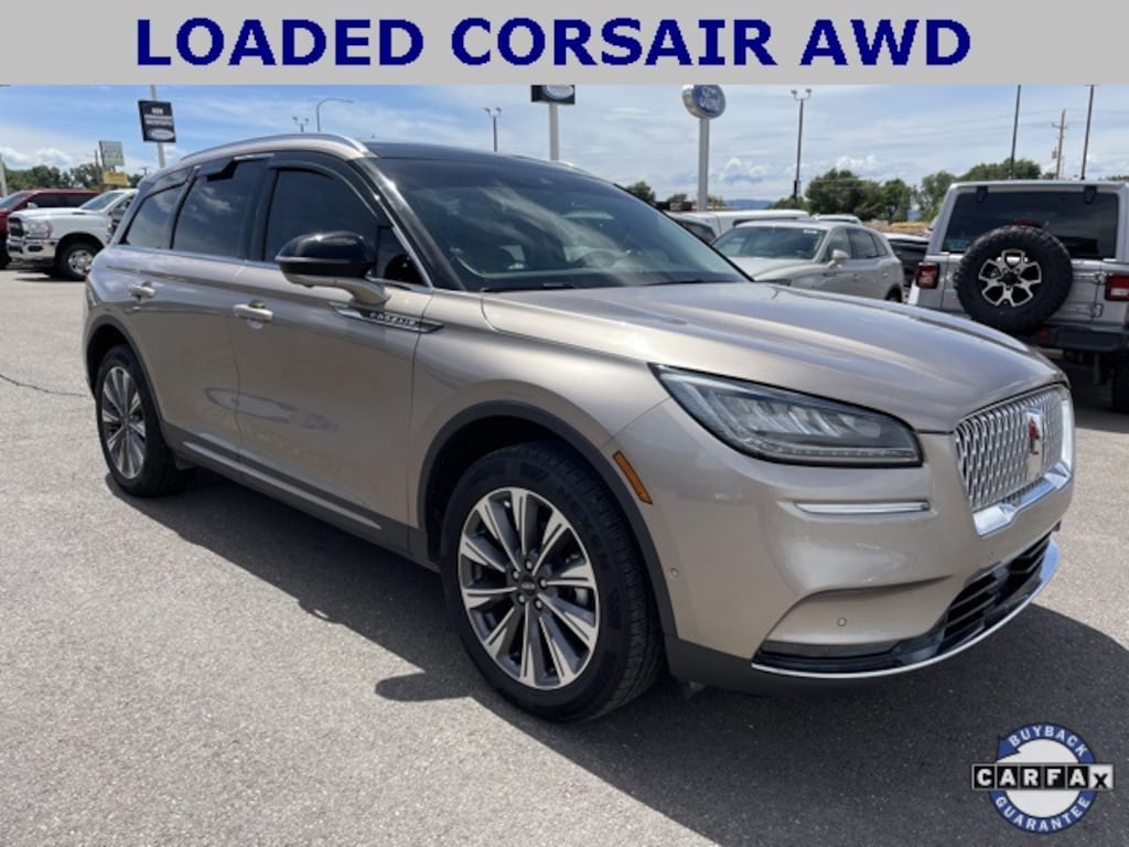 Used 2020 Iced Mocha Lincoln Corsair Reserve For Sale Cedar City, UT