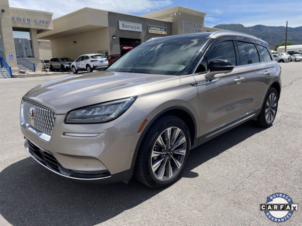 Used 2020 Iced Mocha Lincoln Corsair Reserve For Sale Cedar City, UT