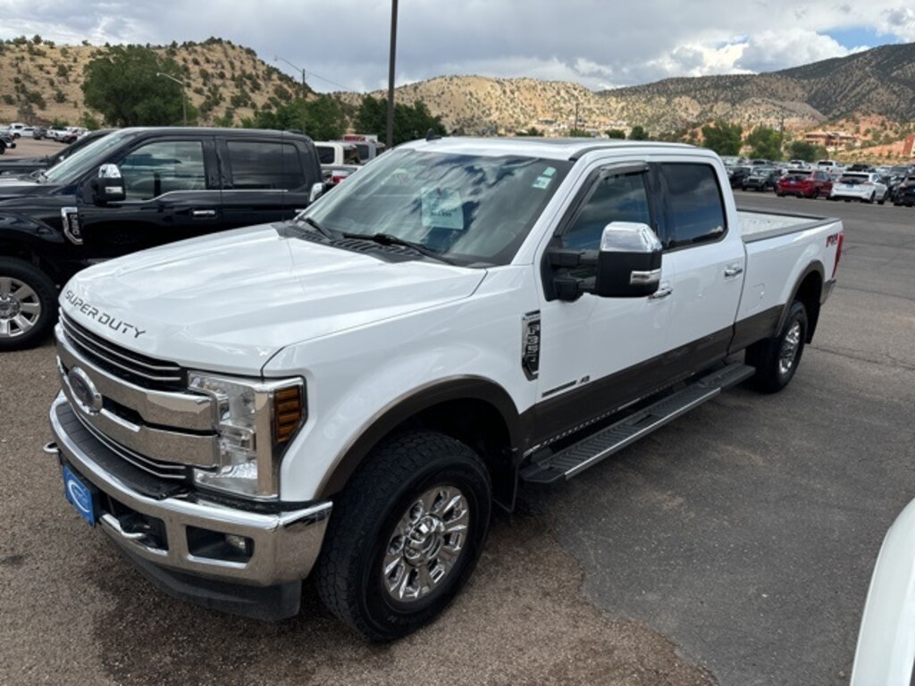 Used 2019 Oxford White Ford F350SD Lariat For Sale Cedar City, UT