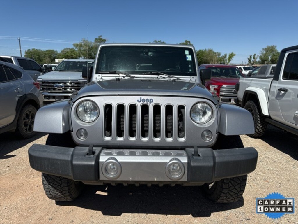 Used 2016 Billet Silver Metallic Clearcoat Jeep Wrangler Unlimited