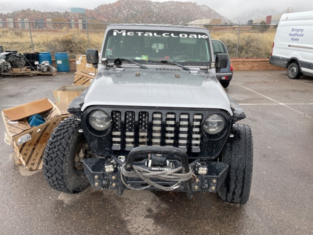 Used 2020 Billet Silver Metallic Clearcoat Jeep Wrangler Unlimited