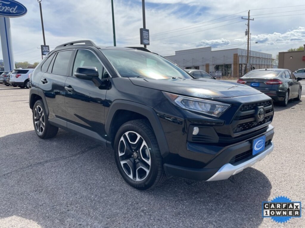 Used 2021 Midnight Black Metallic Toyota RAV4 Adventure For Sale