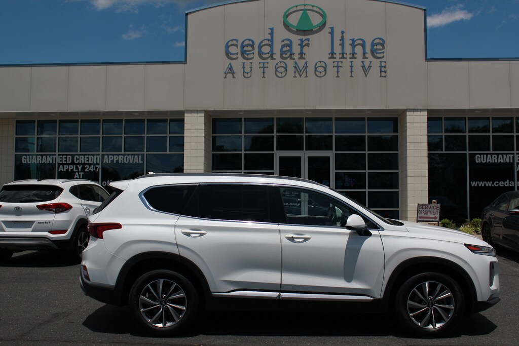 Used 2019 Hyundai Santa Fe For Sale at Cedar Line Automotive VIN