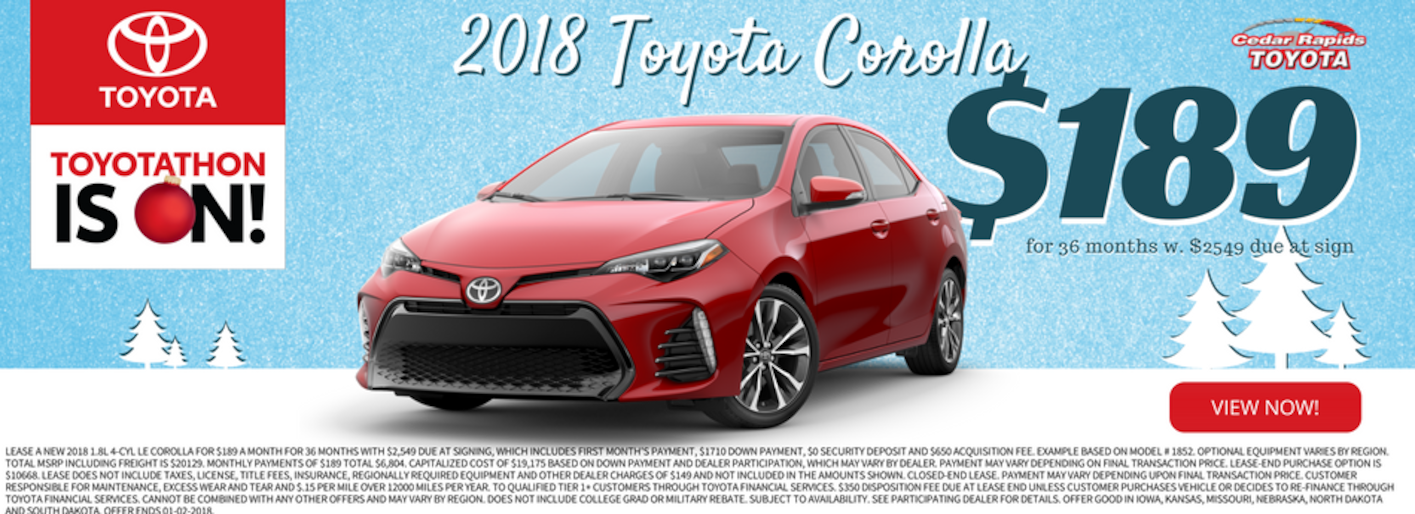 New Toyota & Used Car Dealer in Hiawatha, IA