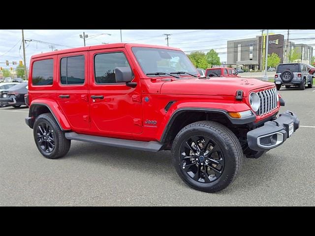 Used 2025 Jeep Wrangler 4xe Sahara 4XE with VIN 1C4RJXP68SW578158 for sale in East Hanover, NJ