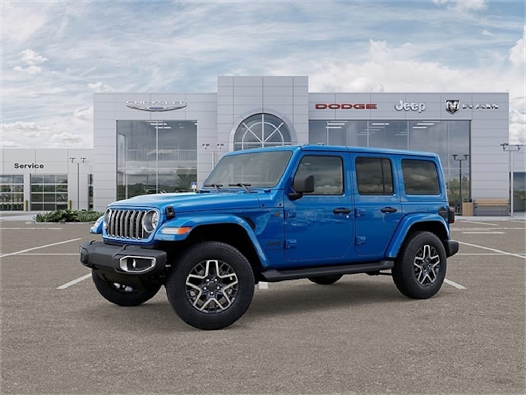 New 2025 Jeep Wrangler 4-DOOR SAHARA Sport Utility