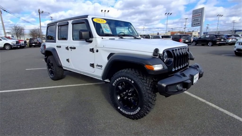 Used 2021 Jeep Wrangler Unlimited Willys SUV